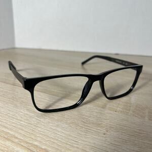 NWOT Randolph Keesler Eyeglasses Black Gray Frame Japan New Unisex 58-15-145